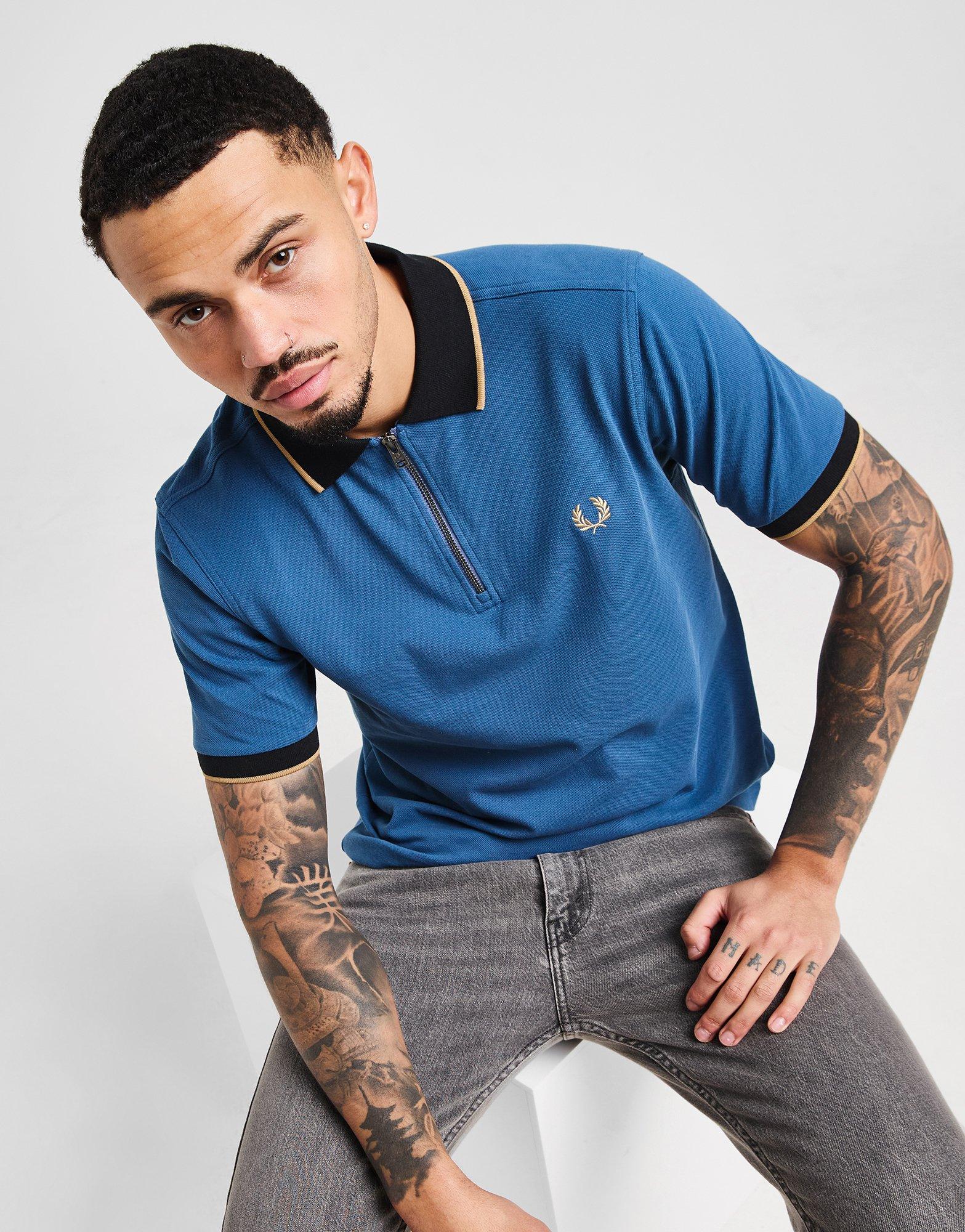 Zipped Polo Shirt