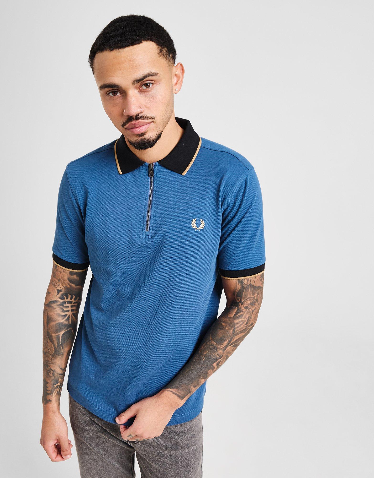 Zipped Polo Shirt