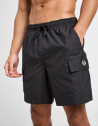 Badge Cargo Swim Shorts