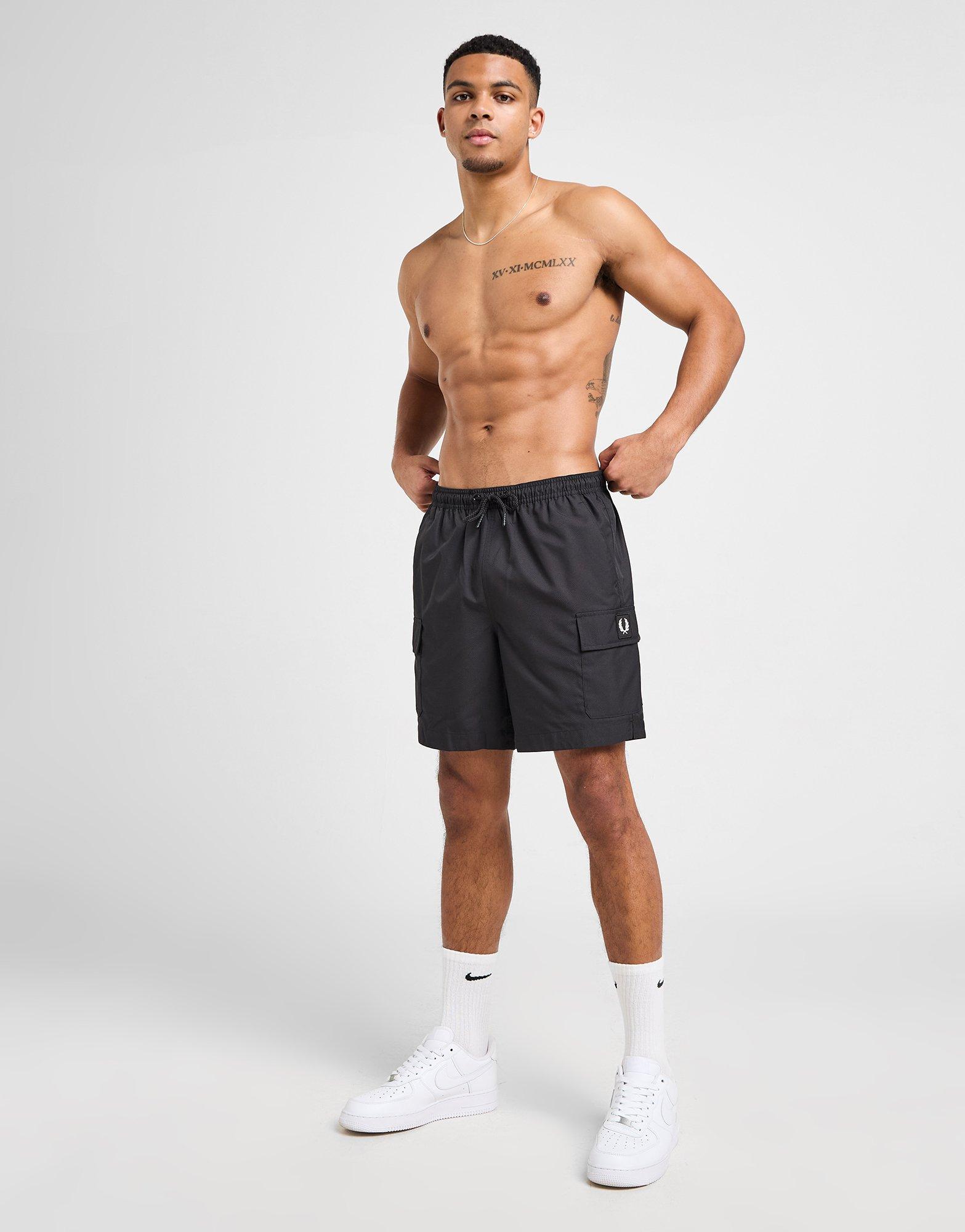Badge Cargo Swim Shorts