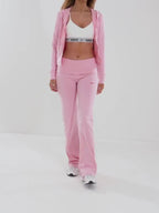 Essential Fold-Over Flare Pants