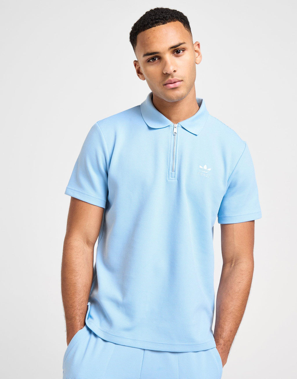 Waffle Polo Shirt