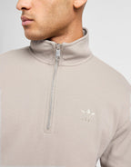Waffle 1/4 Zip Sweatshirt