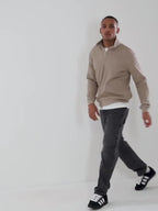 Waffle 1/4 Zip Sweatshirt