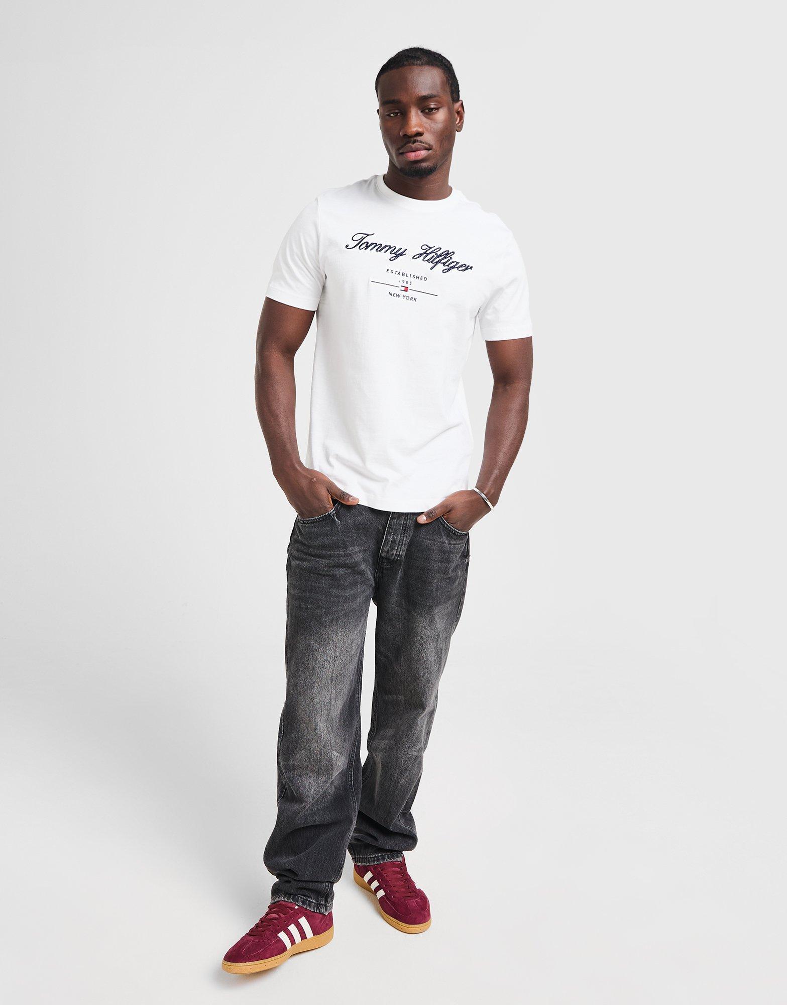 Embroidered Script T-Shirt