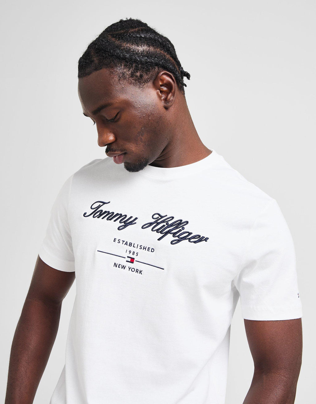 Embroidered Script T-Shirt