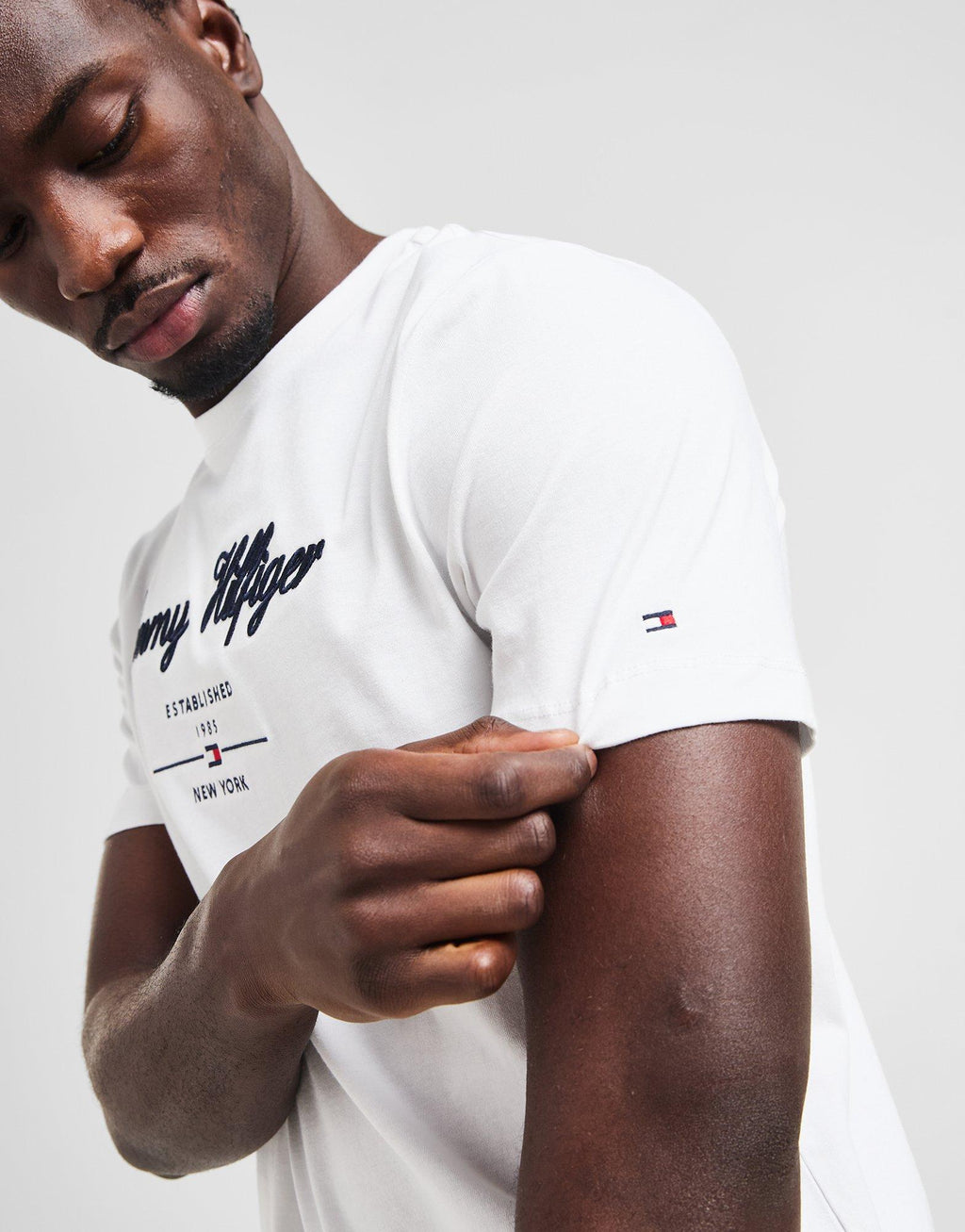 Embroidered Script T-Shirt