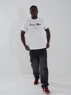 Embroidered Script T-Shirt