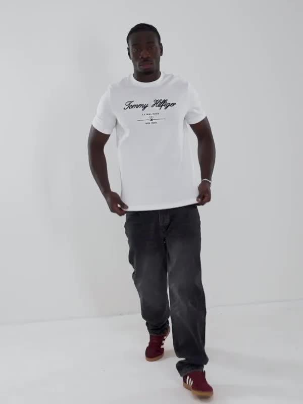 Embroidered Script T-Shirt