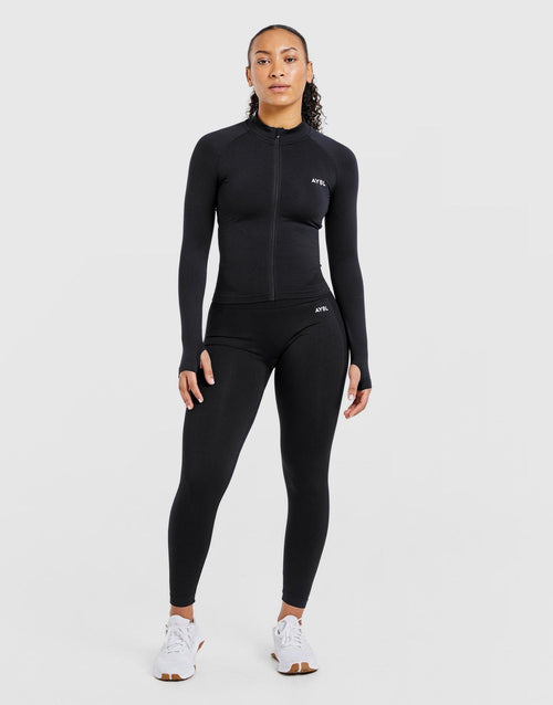 Empower Seamless Full-Zip Top