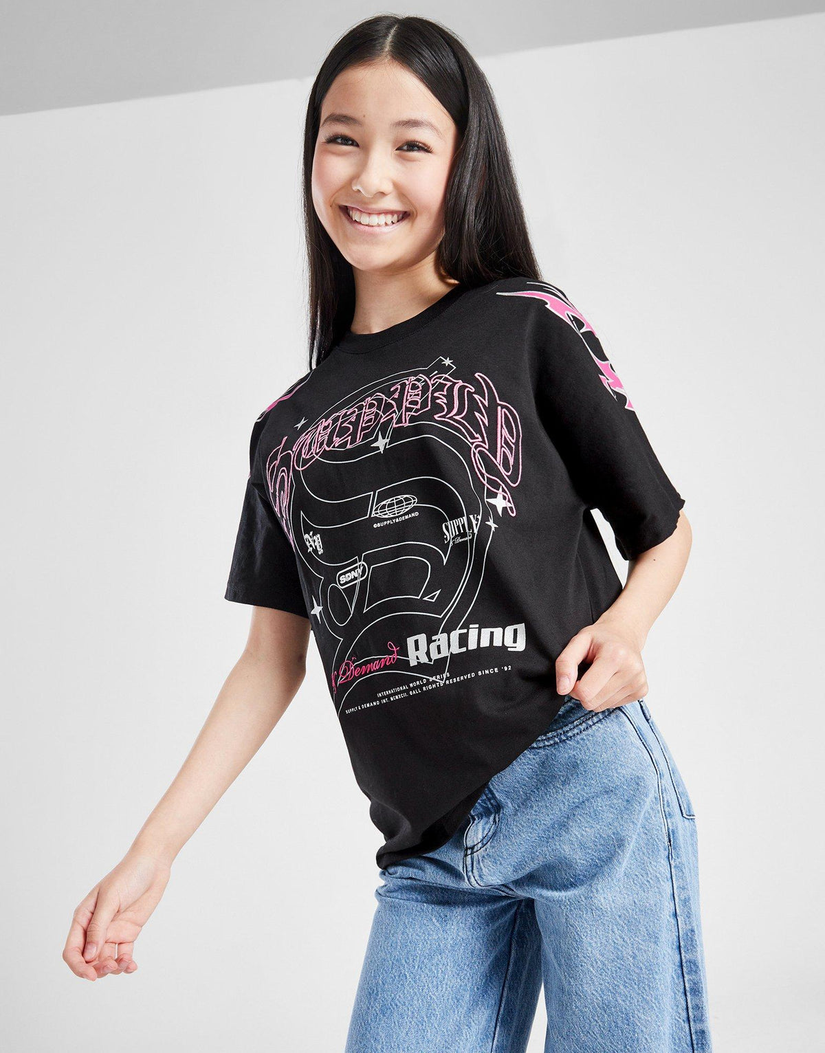 Girls' Racing T-Shirt Junior