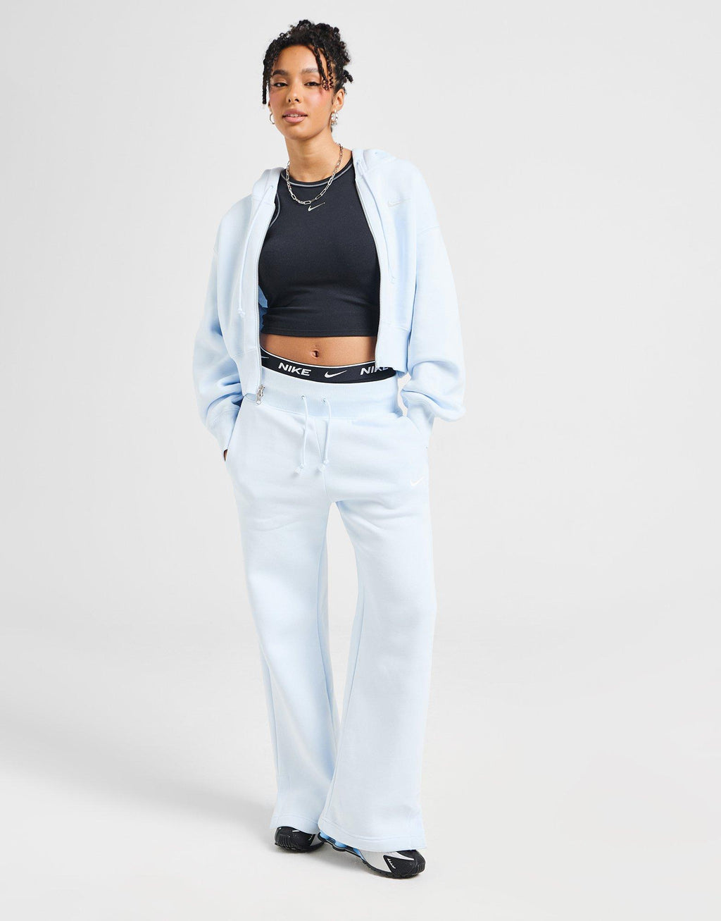 Trend Crop Full-Zip Hoodie