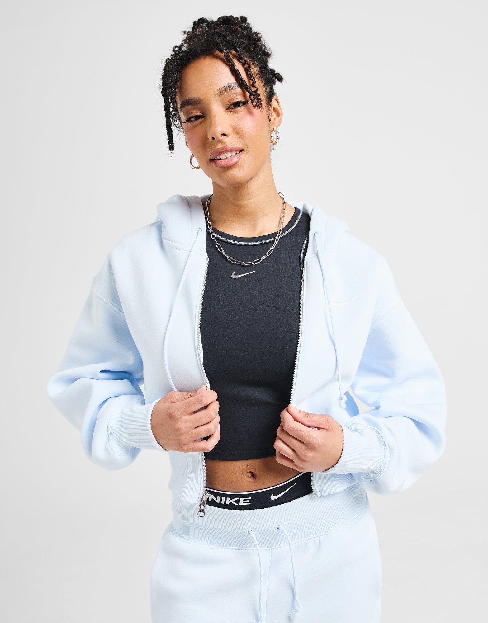 Trend Crop Full-Zip Hoodie