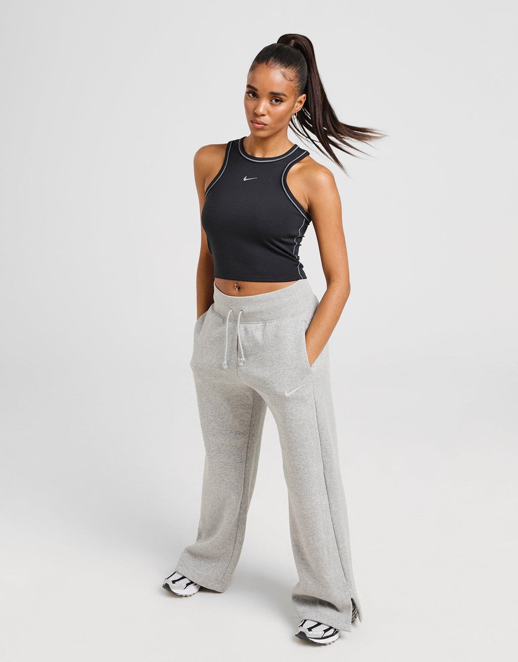 Training Swoosh Crop Tank Top