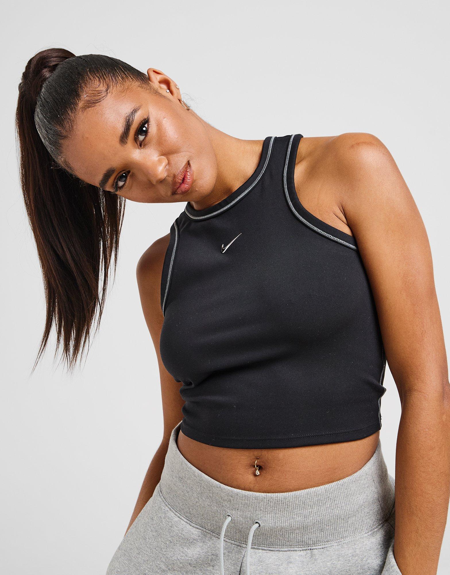 Training Swoosh Crop Tank Top