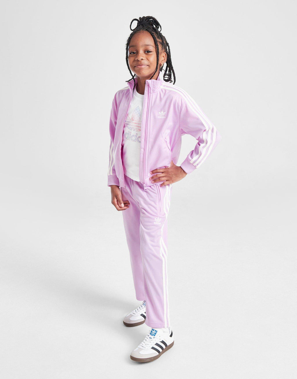 Girls' Firebird Full Zip Tracksuit Children