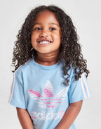Girls' Trefoil Print T-Shirt/Shorts Set Infant