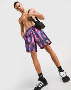 Football All Over Print Swim Shorts