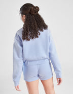 Girls' Puff Logo Crew Sweatshirt Junior