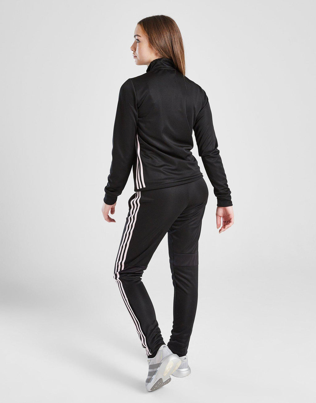 Girls' Poly Full Zip Tracksuit Junior