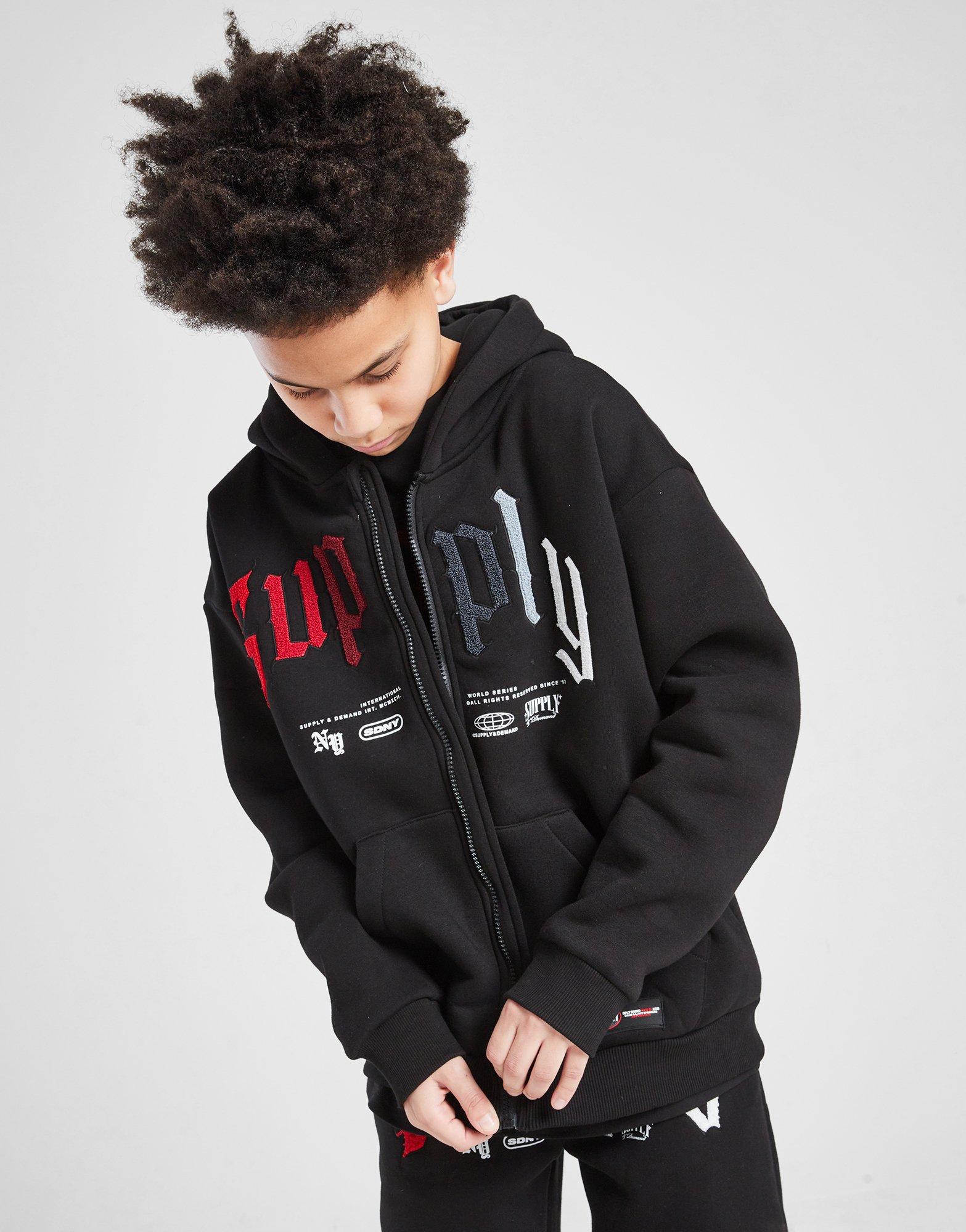 Bianco Full Zip Hoodie Junior