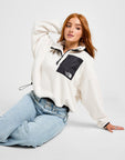 Hangita 1/4 Zip Polar Fleece Sweatshirt