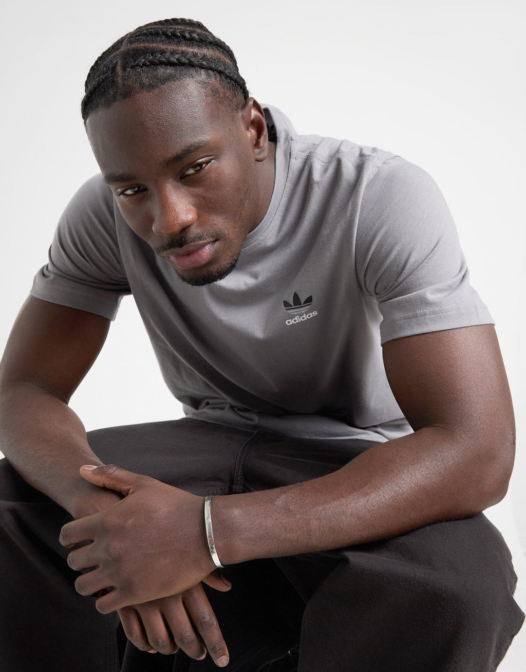 Multi Colour Contrast Logo T-Shirt