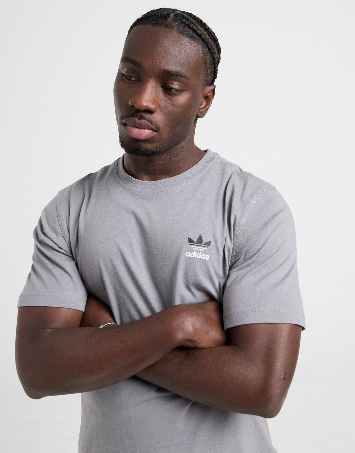 Multi Colour Contrast Logo T-Shirt