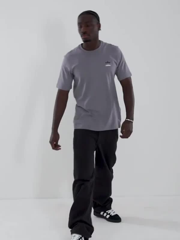 Multi Colour Contrast Logo T-Shirt