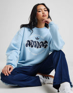 Circle Graphic Crew Sweatshirt
