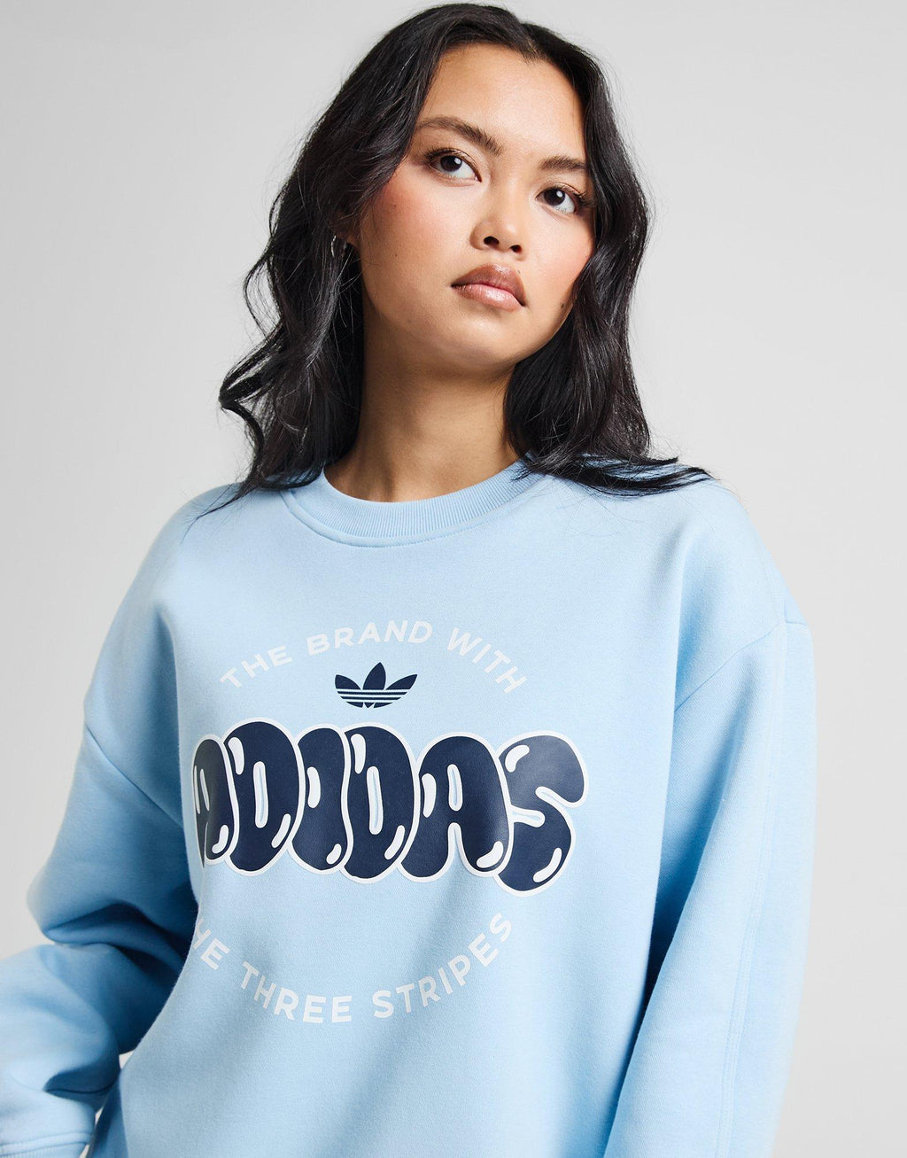 Circle Graphic Crew Sweatshirt
