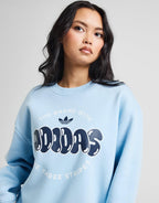 Circle Graphic Crew Sweatshirt