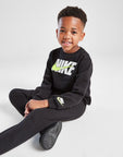 Swoosh Fade Crew Tracksuit Children