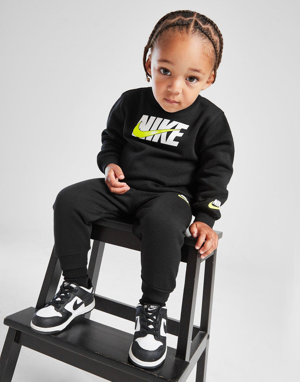 Swoosh Fade Crew Tracksuit Infant