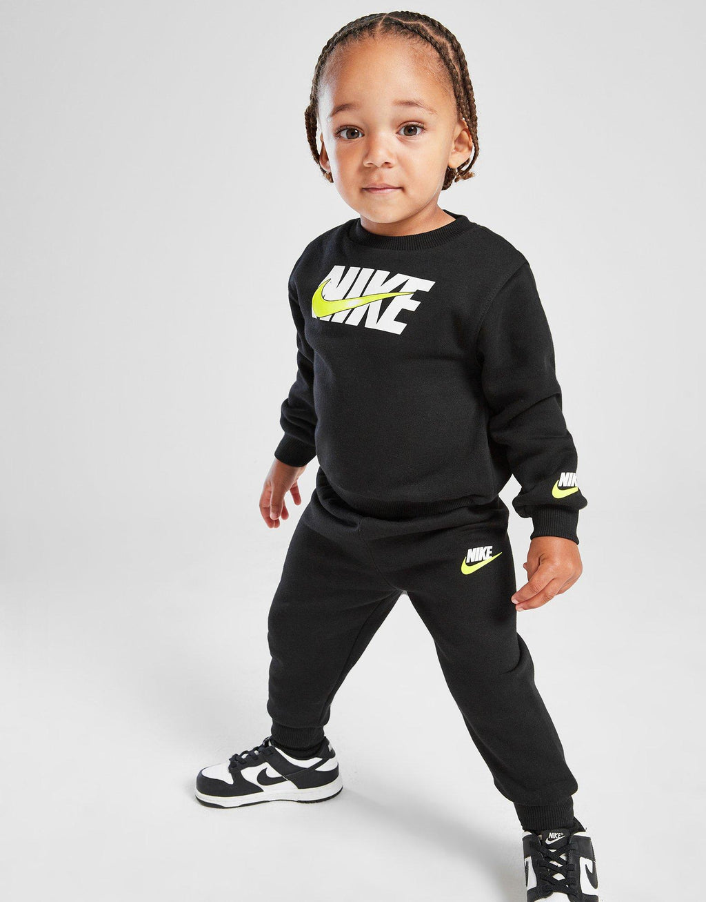 Swoosh Fade Crew Tracksuit Infant