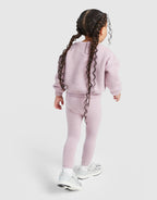 Girls' Embroidered Shine Crew Tracksuit Infant