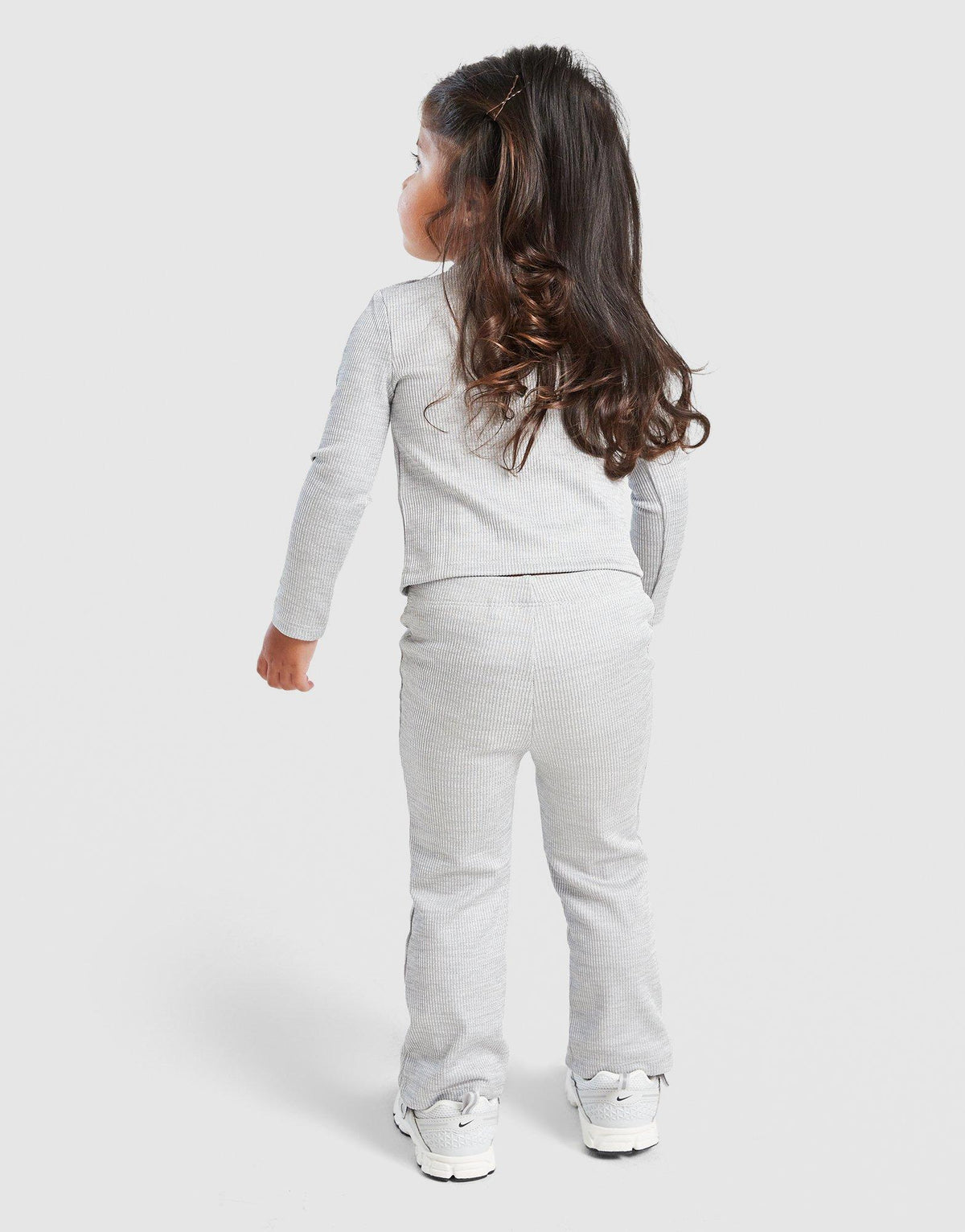 Girls' Ribbed Flare Tracksuit Infant