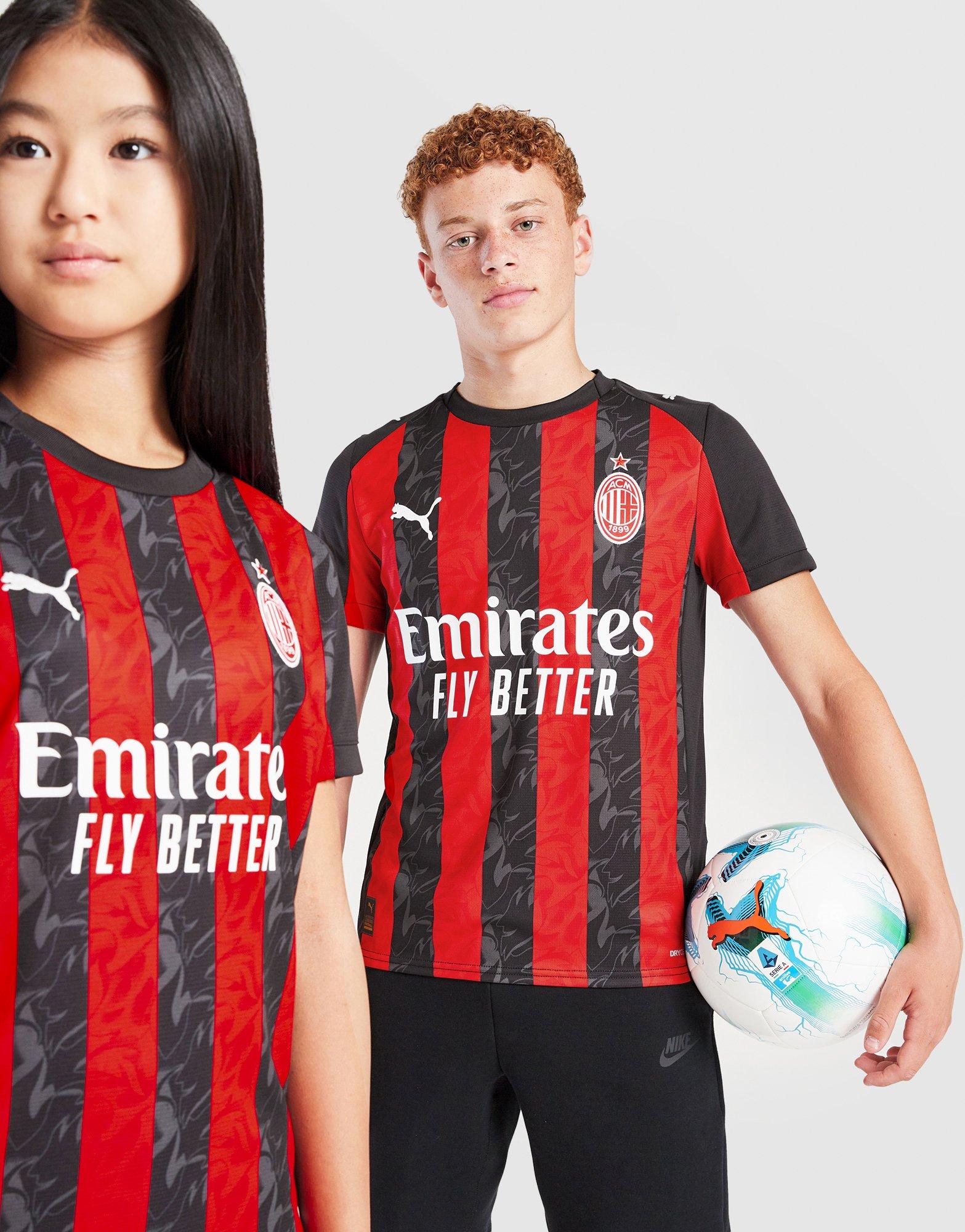 AC Milan 2025/26 Home Shirt Junior's