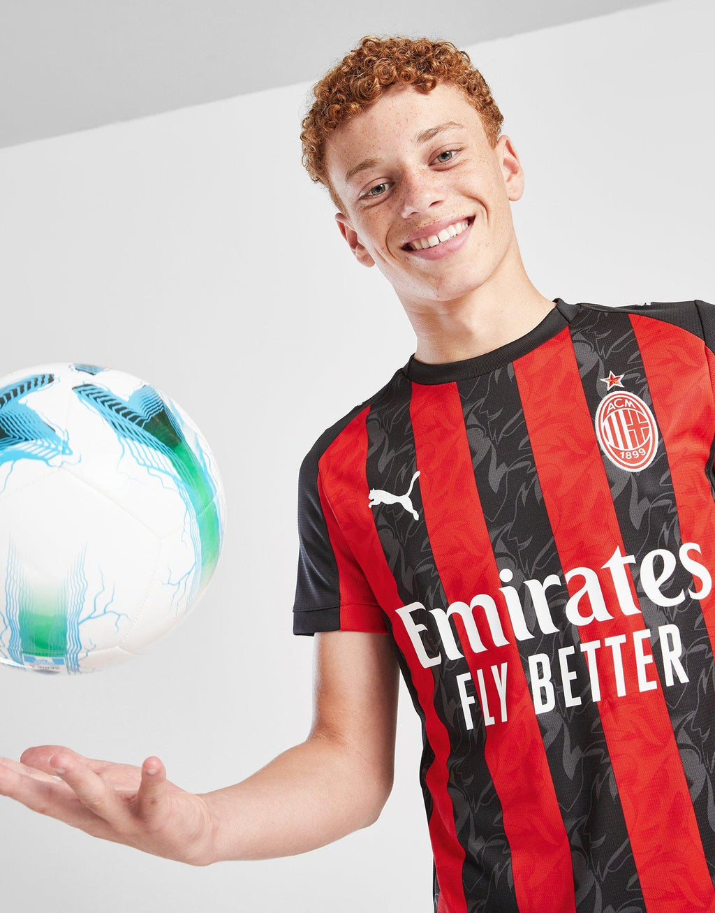 AC Milan 2025/26 Home Shirt Junior's