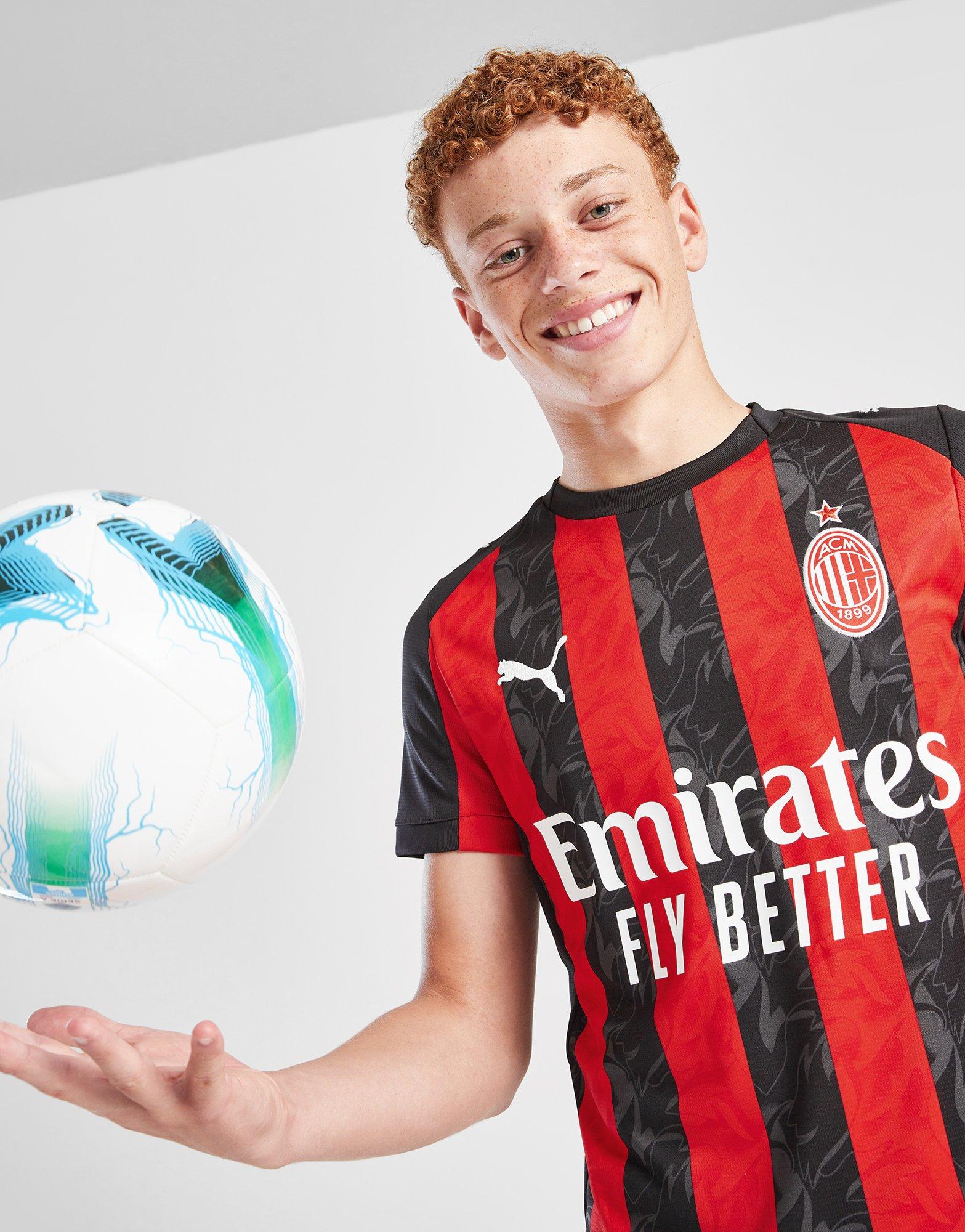 AC Milan 2025/26 Home Shirt Junior's