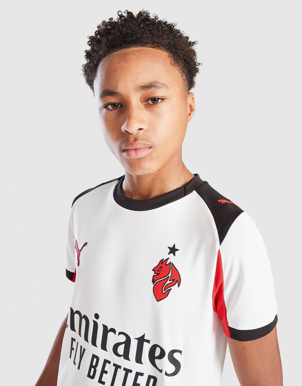 AC Milan 2025/26 Away Shirt Junior's