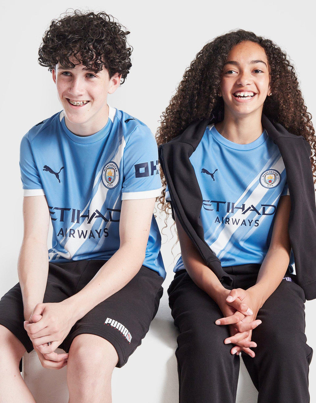 Manchester City 2025/26 Home Shirt Junior's