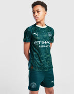 Manchester City FC 2025/26 Fourth Shorts Junior
