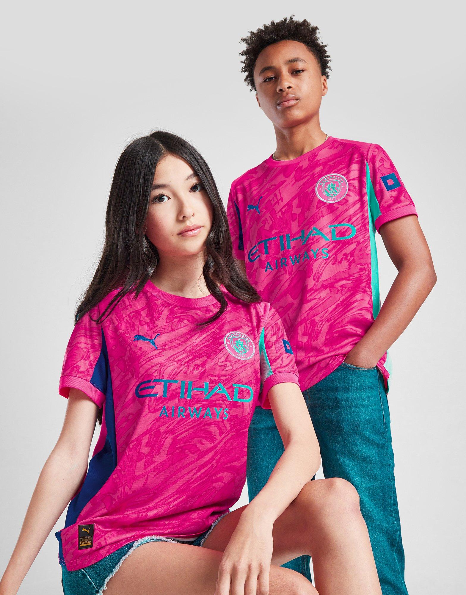 Manchester City FC 2025/26 Goalkeeper Shirt Junior