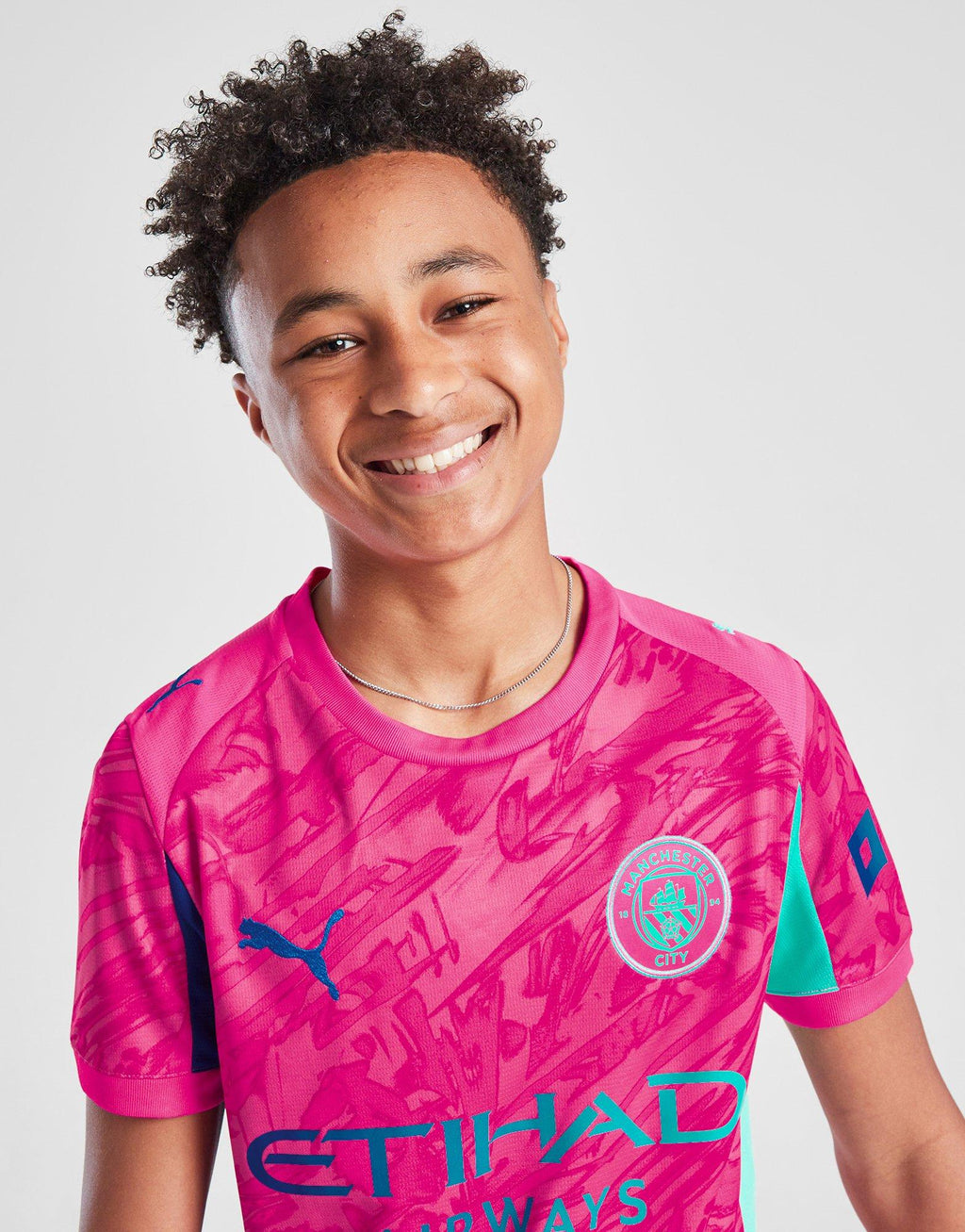 Manchester City FC 2025/26 Goalkeeper Shirt Junior