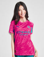 Manchester City FC 2025/26 Goalkeeper Shirt Junior