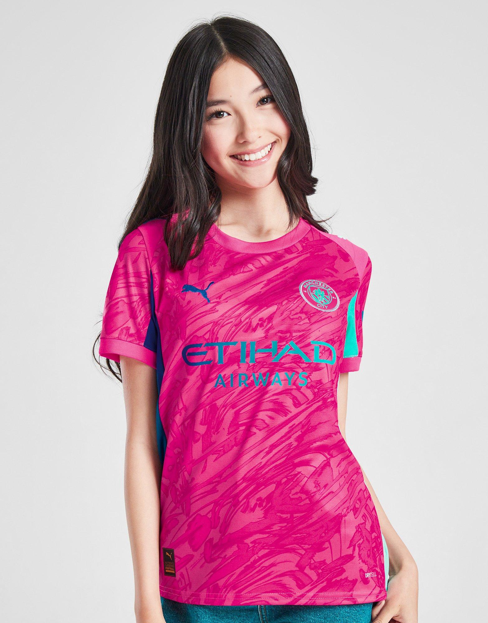Manchester City FC 2025/26 Goalkeeper Shirt Junior