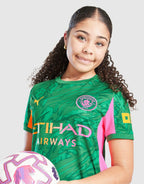 Manchester City FC 2025/26 Goalkeeper Shirt Junior