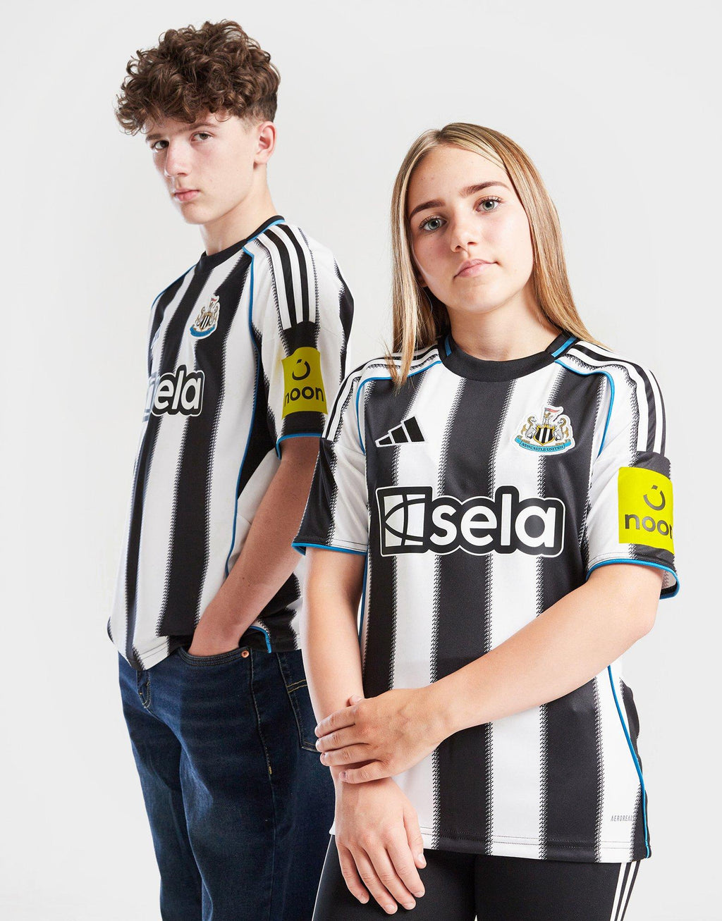 Newcastle United FC 2025/26 Home Shirt Junior's