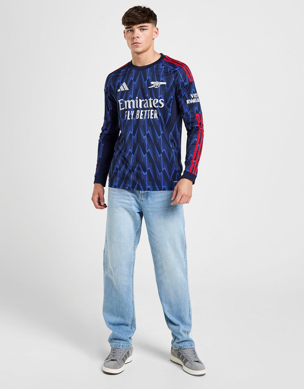 Arsenal FC 2025/26 Long Sleeve Away Shirt